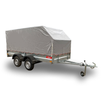 3.5х1.5, 2 оси, R13 Автомобильный легковой прицеп KOiRA 3.5  тент серый
