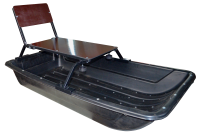 Сиденье длинное раздвижное в сани волокуши