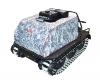 Всесезонный мотобуксировщик вездеход KOiRA T 15. ДВС 15 л/с с ручным стартером. (Тканнопластиковый)