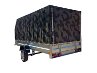 3.5х1.5, R13 Автомобильный легковой прицеп KOiRA 3.5 тент камуфляж