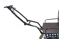 Всесезонный мотобуксировщик вездеход KOiRA T 20 R. Реверс-редуктор. ДВС 20 л/с с ручным стартером (Стеклопластиковый)