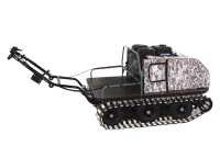 Всесезонный мотобуксировщик вездеход KOiRA T 15 E. ДВС 15 л/с с электростартером.