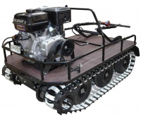 Мотобуксировщик вездеход KOiRA TR 13 с понижающим редуктором (для болот). с ручным стартером