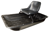 Сиденье пластиковое в сани волокуши (высокое раздвижное)