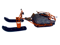 Мотобуксировщик - мотособака "Богатырь 600" 20 Е. ДВС 20 л/с с электростартером