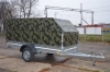 3.5х1.5, R16 Автомобильный легковой прицеп KOiRA 3.5 тент камуфляж