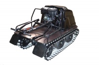 Всесезонный мотобуксировщик вездеход KOiRA T 15 ЕR. Реверс-редуктор. ДВС 15 л/с с электро стартером. (Стеклопластиковый)