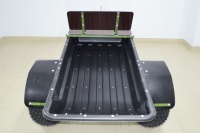 Прицеп грузопассажирский для мотобуксировщика (без колес) ступица 4х98. Без колес 