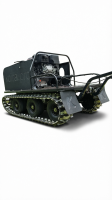 Всесезонный мотобуксировщик вездеход KOiRA T 15. ДВС 15 л/с с ручным стартером. (Стеклопластиковый)