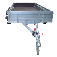 3.5х1.5, 2 оси, R13 Автомобильный легковой прицеп KOiRA 3.5  (без каркаса и тента)