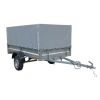  2.55х1.3, R13 Автомобильный легковой прицеп KOiRA 2.55 тент серый