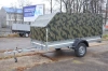 3.5х1.5, R16 Автомобильный легковой прицеп KOiRA 3.5 тент камуфляж