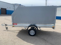 3.0х1.5, R13 Автомобильный легковой прицеп KOiRA 3.0 тент серый