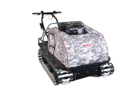 Всесезонный мотобуксировщик вездеход KOiRA T 15 E. ДВС 15 л/с с электростартером.