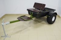 Прицеп грузопассажирский для мотобуксировщика (без колес) ступица 4х98. Без колес 