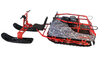 Мотобуксировщик - мотособака "Богатырь 600" 20 Е. ДВС 20 л/с с электростартером