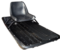 Сиденье пластиковое в сани волокуши (высокое раздвижное)