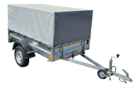 2.0х1.3, R13 Автомобильный легковой прицеп KOiRA 2.0 тент серый