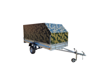 3.5х1.5, R13 Автомобильный легковой прицеп KOiRA 3.5 тент камуфляж