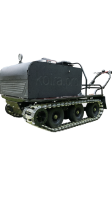 Всесезонный мотобуксировщик вездеход KOiRA T 15. ДВС 15 л/с с ручным стартером. (Стеклопластиковый)