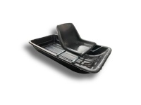 Сиденье пластиковое в сани волокуши С-6 для мотобуксировщика (низкое)