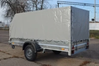 3.5х1.5, R16 Автомобильный легковой прицеп KOiRA 3.5 тент серый