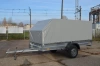 3.5х1.5, R16 Автомобильный легковой прицеп KOiRA 3.5 тент серый
