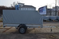 3.5х1.5, R16 Автомобильный легковой прицеп KOiRA 3.5 тент серый