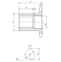 Звезда ведущая 11 зубьев ("KOiRA Т" с реверсом), шаг 15.875 (ИЖ)