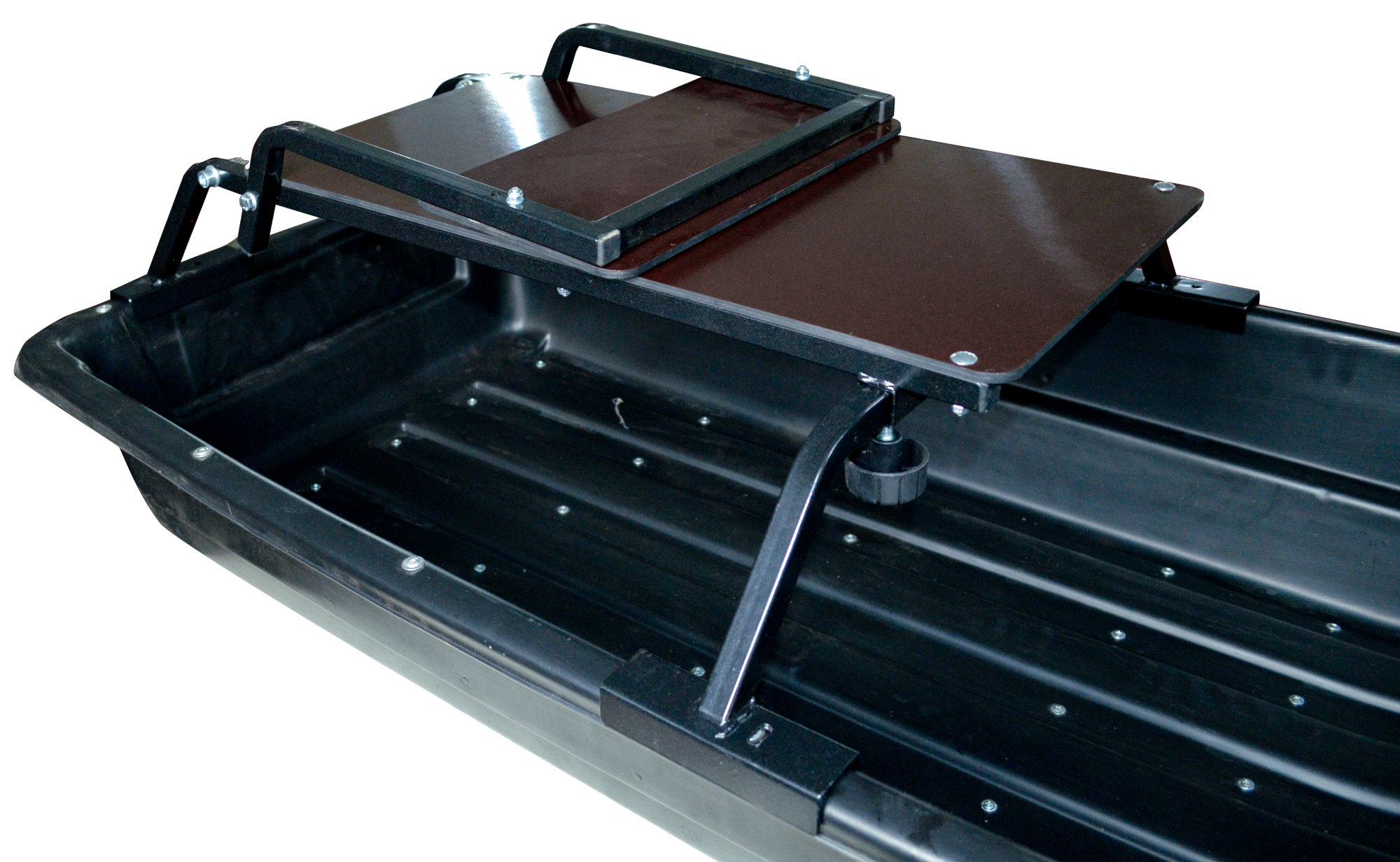 Сиденье длинное раздвижное в сани волокуши