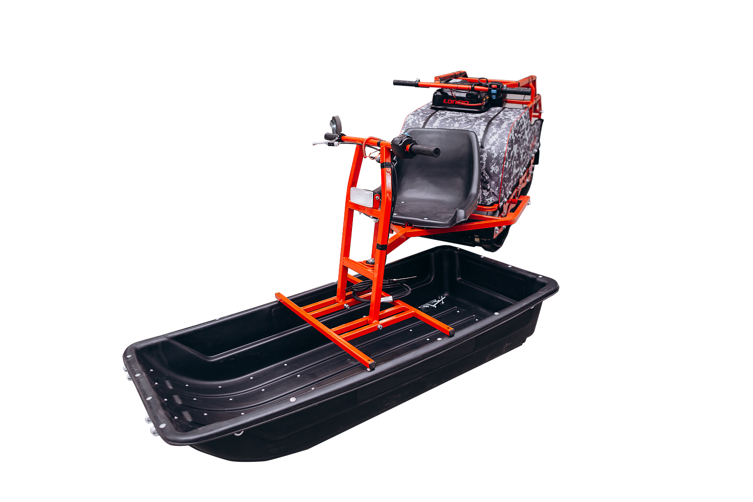 Обновленный Мотобуксировщик - мотособака Койра Богатырь 2023