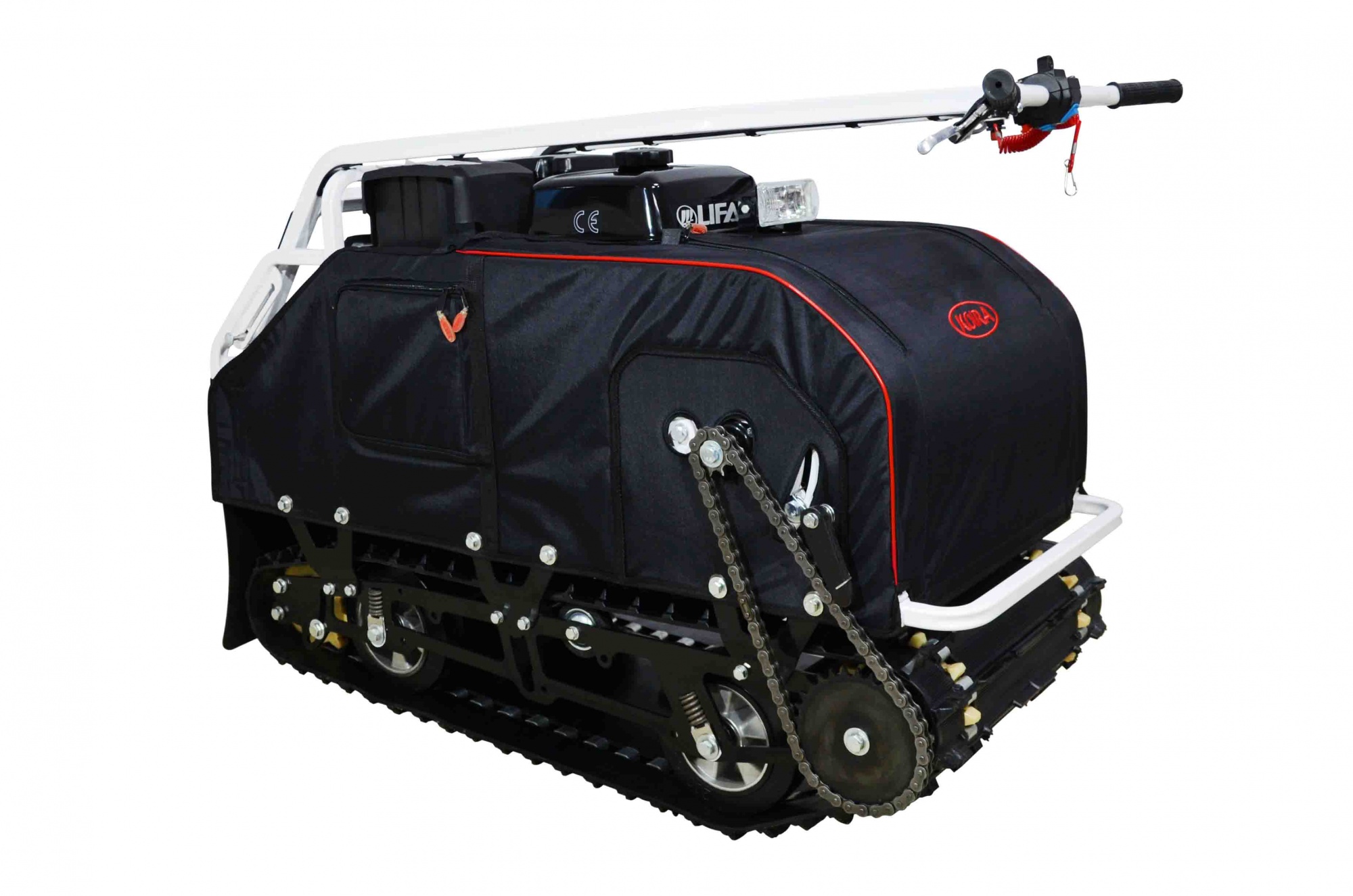 Компактная мотособака "Богатырь" mini 15 л/с (127 см). ДВС 15 л/с с ручным стартером.