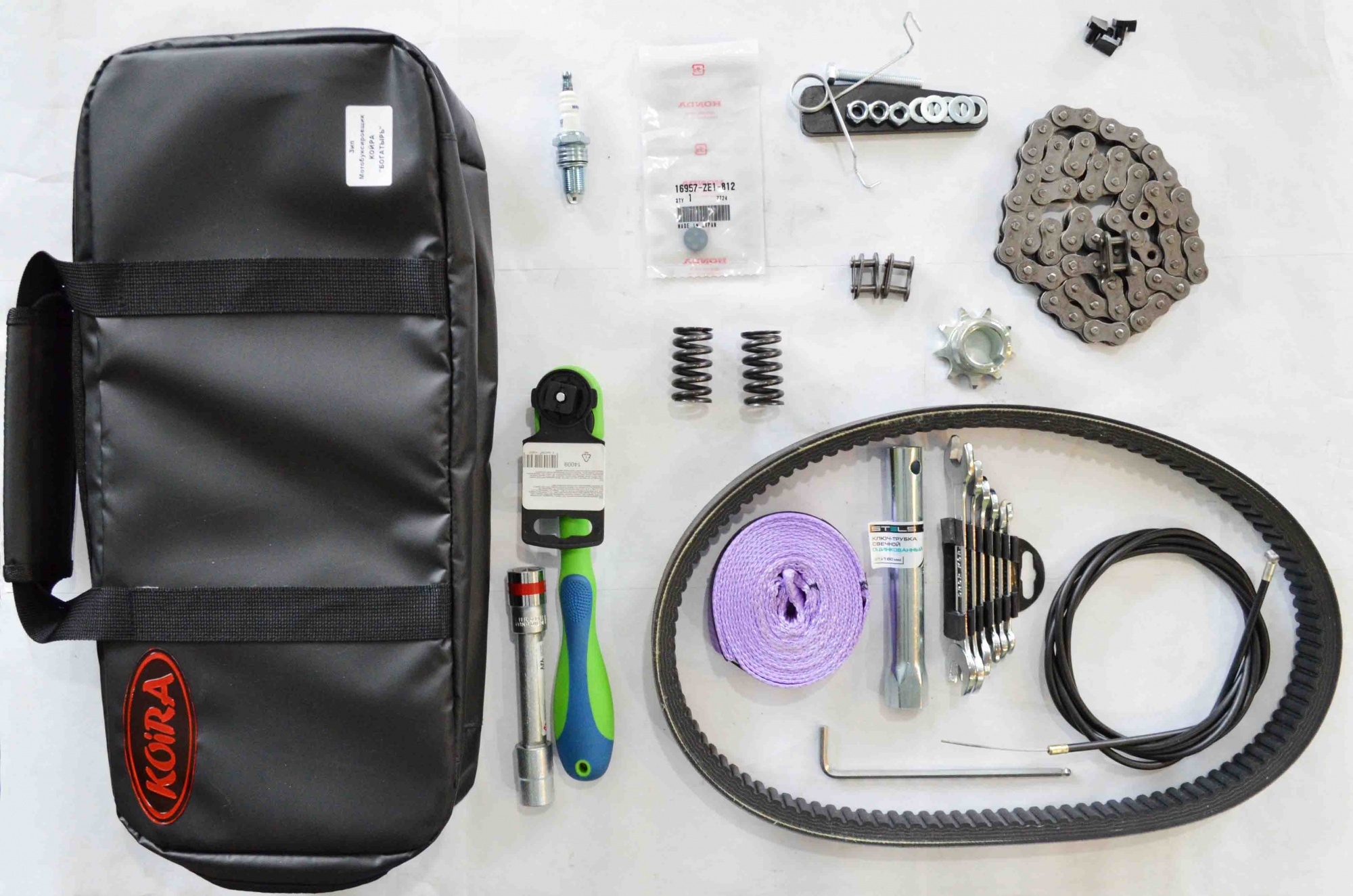 ЗИП комплект для ремонта зимней мотособаки  (Запчасти, Инструменты, Принадлежности) Богатырь