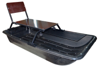 Сиденье длинное раздвижное в сани волокуши