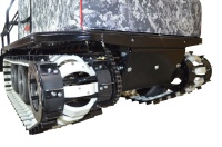 Всесезонный мотобуксировщик вездеход KOiRA T 15. ДВС 15 л/с с ручным стартером. (Тканнопластиковый)