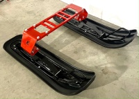 Лыжи для модуля толкача 