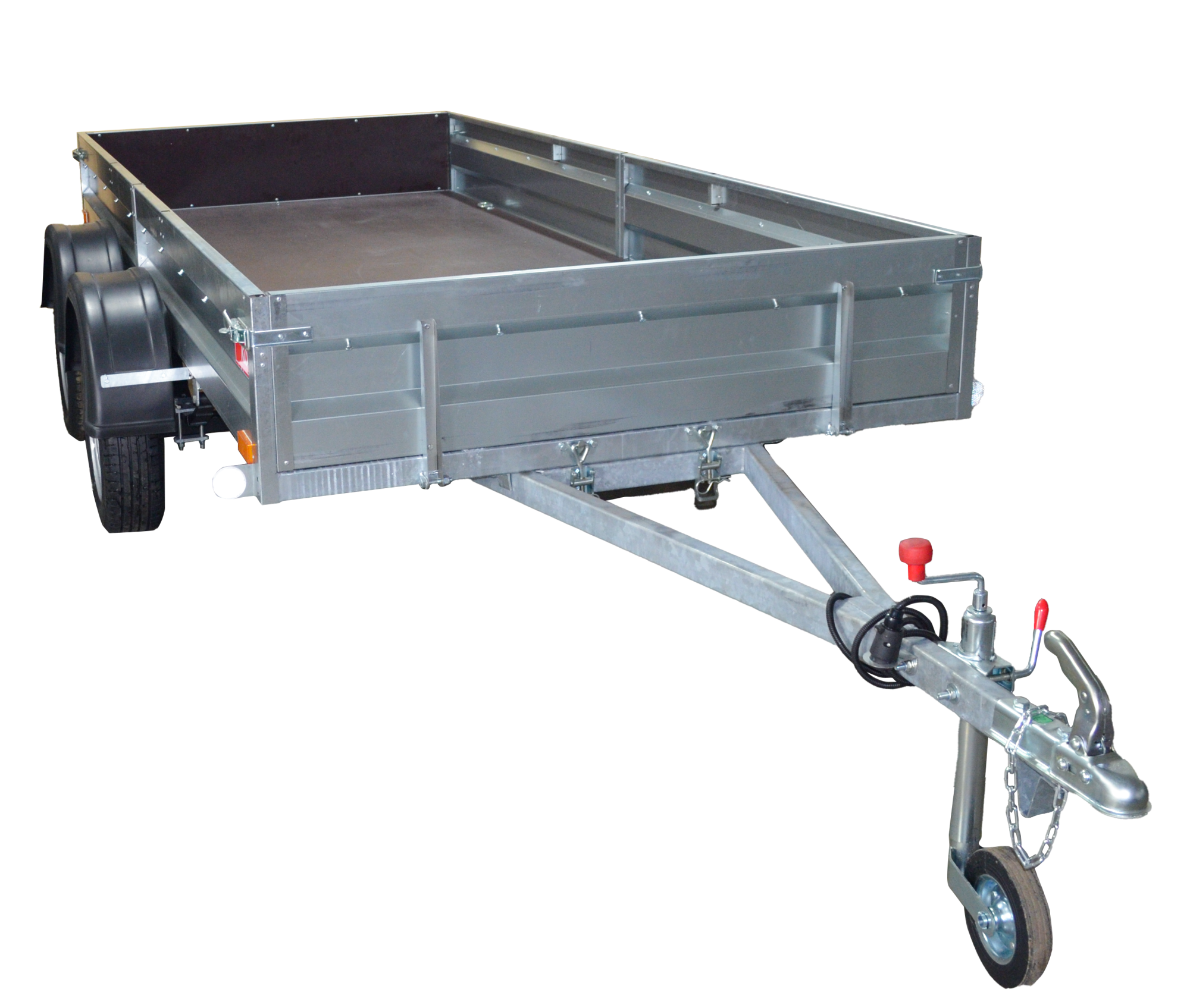 3.5х1.5, 2 оси, R13 Автомобильный легковой прицеп KOiRA 3.5  (без каркаса и тента)