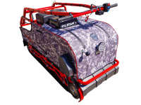 Мотобуксировщик - мотособака "Богатырь" 20 ЕR. ДВС 20 л/с с электростартером. Реверс-редуктор