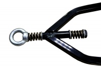 Сцепное устройство с демпфером в сборе для саней волокуш Тайга 1700,1900,2100,2300. (800*400*50)