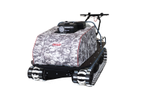 Всесезонный мотобуксировщик вездеход KOiRA T 15 E. ДВС 15 л/с с электростартером.