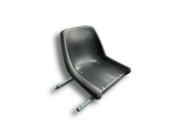 Сиденье пластиковое в сани волокуши С-6 для мотобуксировщика (низкое)