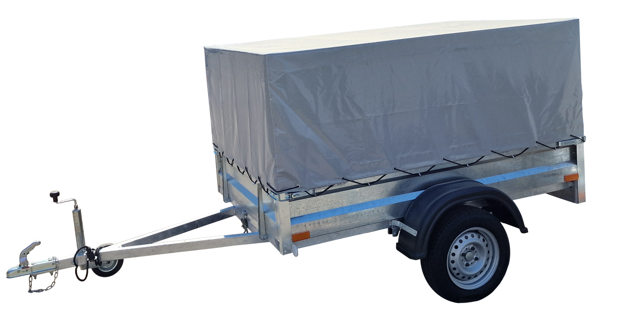 2.0х1.3, R13 Автомобильный легковой прицеп KOiRA 2.0 тент серый