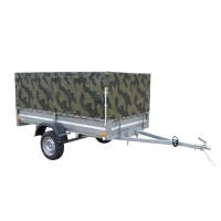 2.55х1.3, R13 Автомобильный легковой прицеп KOiRA 2.55 тент камуфляж