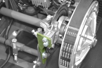 Крепление тормозного суппорта "Буран" для мотобуксировщиков KOiRA