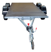 3.5х1.5, 2 оси, R13 Автомобильный легковой прицеп KOiRA 3.5 грузовая платформа